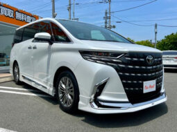 TOYOTA ALPHARD 2024 PEARL WHITE