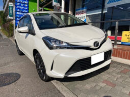 TOYOTA VITZ 2016 WHITE