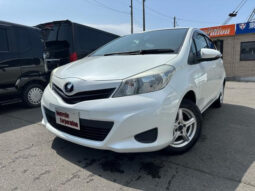 TOYOTA VITZ 2013 PEARL WHITE