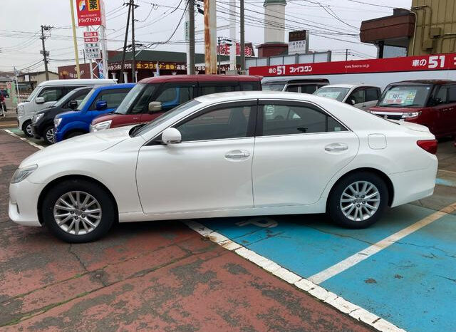 
								TOYOTA MARK X 2013 PEARL WHITE full									