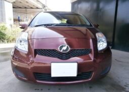 TOYOTA VITZ 2010 REDWINE